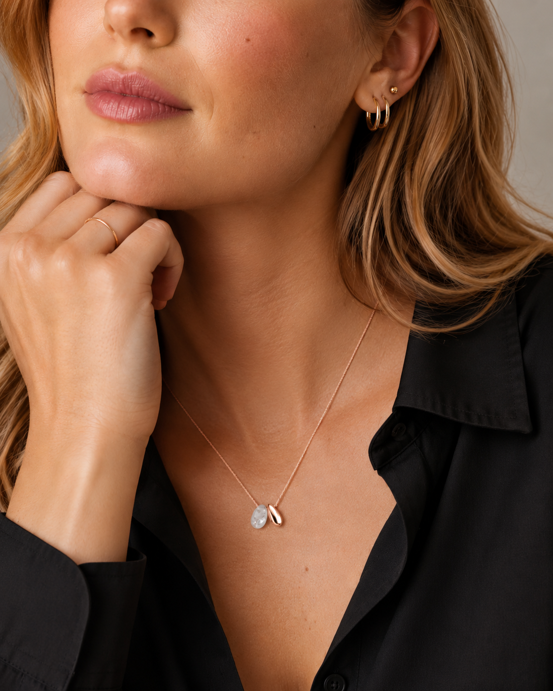 The Drift Moonstone Necklace